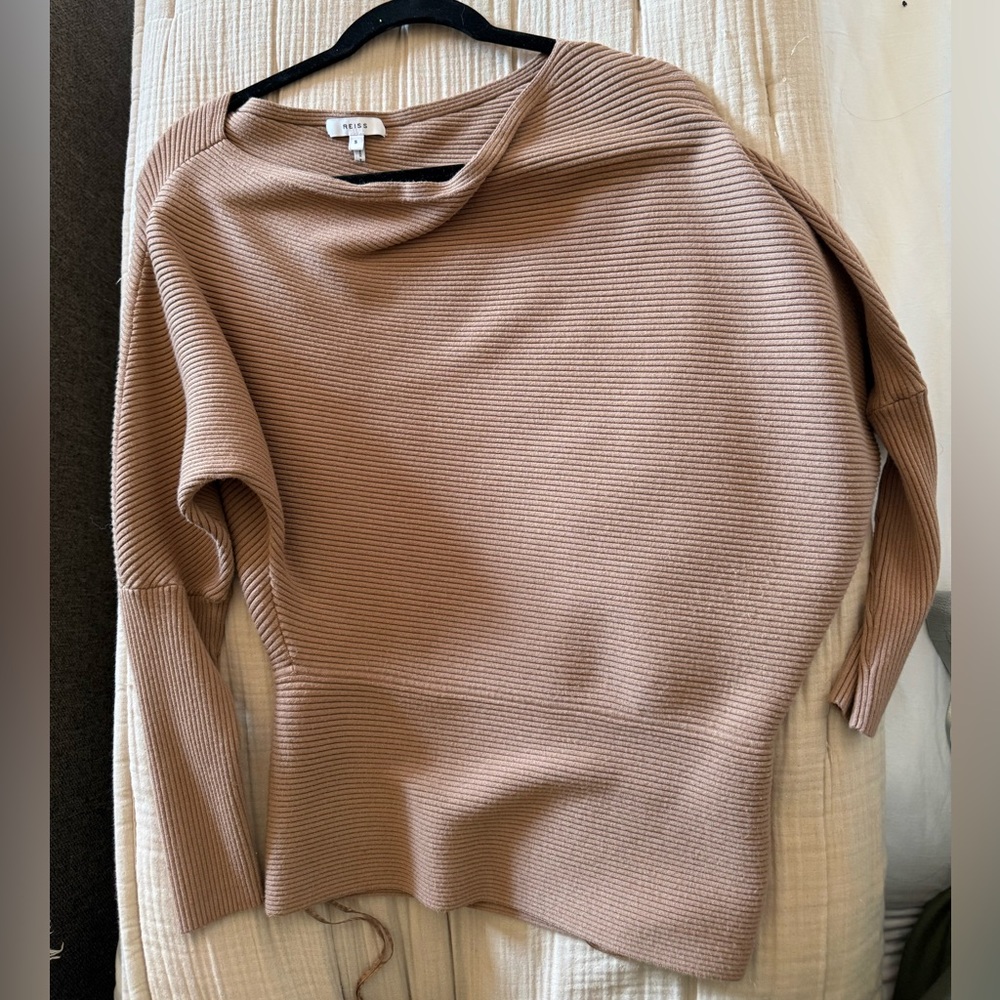 Tan Ribbed Sweater
